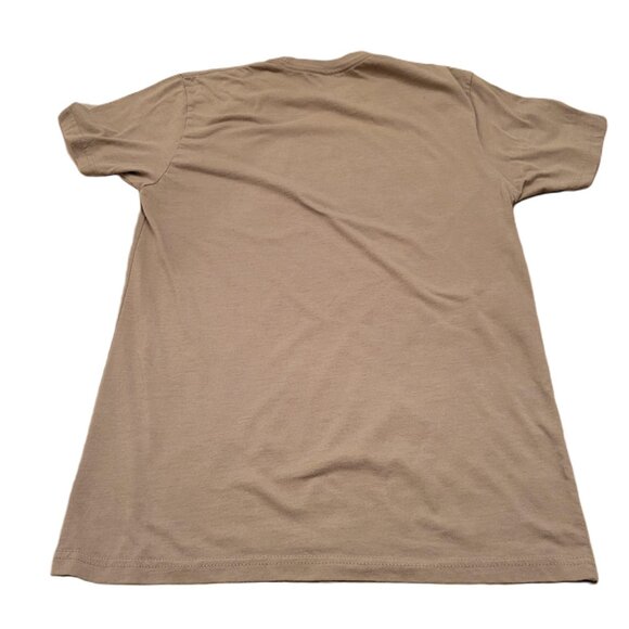 Wild Tribute Buffalo Graphic T-Shirt Brown Size Small Casual Outdoor Tee Brown - Picture 2 of 8